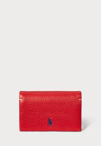Кошелек Polo Ralph Lauren POLO PLAY LEATHER SNAP CARD CASE, Cherry/Red