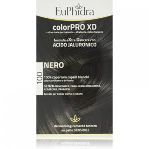 Euphidra Colorpro Xd Перманентная краска с гиалуроновой кислотой 190 г Черный