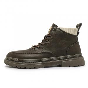 CALIFBULL Короткие мартинсы мужские хаки, цвет Khaki