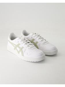 Белые низкие кеды asics