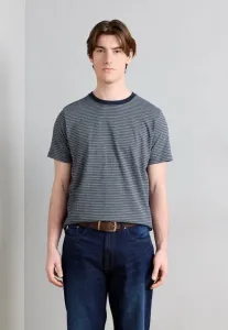 Футболка в полоску с круглым вырезом Lindbergh, Navy