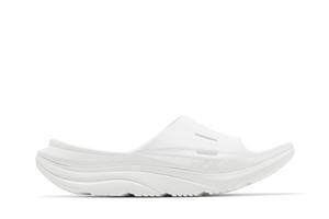 Кроссовки HOKA Ora Recovery Slide 3 'Triple White', белый