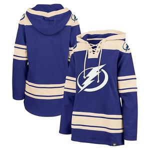 Женский худи '47 blue tampa bay lightning superior lacer Unbranded