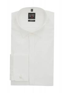 Деловая рубашка Level Five, облегающая, длинные рукава, воротник с клапаном, мужская OLYMP, цвет Hellbeige