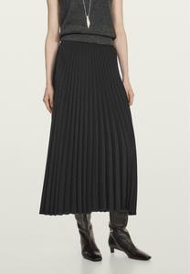 Юбка Massimo Dutti A-line skirt, Black