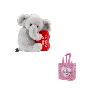 Креативная милая плюшевая игрушка слонопоросенок, ворующая сердца, высота 26 см Bitter purchase