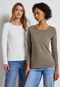 Топ Street One 2ER-PACK, Multicolour/White