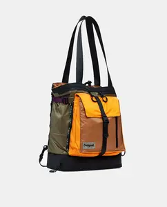 Большая нейлоновая tote сумка Desigual, хаки