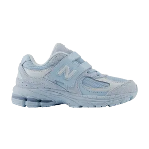 Кроссовки New Balance 2002R Hook & Loop Little Kid Wide 'Light Chrome Blue', синий