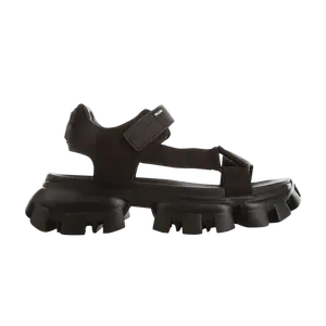 Кроссовки Prada Nastro Sandal 'Black', черный