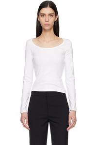 Женская футболка с длинными рукавами Flore Flore, белый