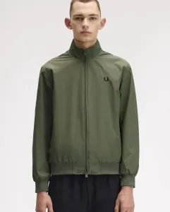 Brentham Мужская куртка с двунаправленной застежкой-молнией Fred Perry, зеленый