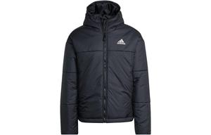 Стеганая куртка мужская черная Adidas, черный