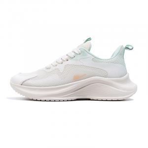 WARRIOR Женские беговые кроссовки низкие бело-фиолетовые бежево-зеленые, цвет Beige Green