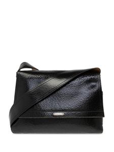 Кожаная сумка-тоут Alexander McQueen, черный