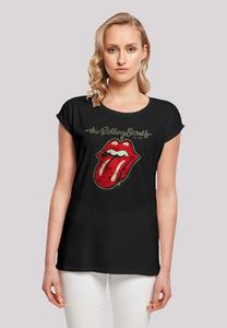 Футболка с принтом THE ROLLING STONES F4NT4STIC, черный