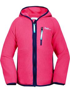 Флисовая куртка Робби розового цвета Peek U