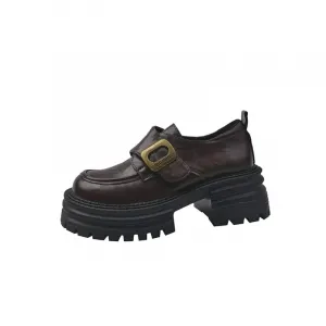 WOXXXN Женские лоферы черно-коричневые, цвет Brown