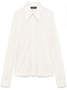 Fabiana Filippi шелковая рубашка, нейтральный цвет