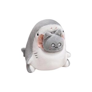 Плюшевая игрушка Creative Shark Capybara Shark Cat Shark Dog Shark Bird Shark Eagle Shark Bee, высота 30см/40см MIANHUIYI