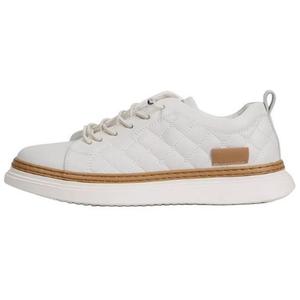 Wit Мужские низкие скейтерские кеды белые, цвет White