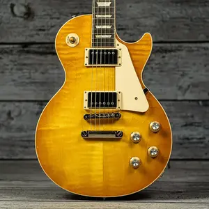 Gibson Les Paul Standard '60s с фигурной крышкой - Unburst