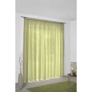 Занавес Sunday с многофункциональной лентой, 1 шт., по размеру Wirth, зеленый