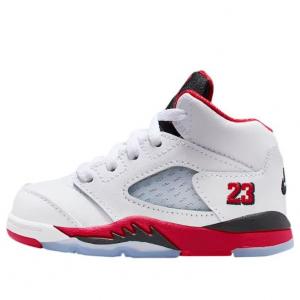 Кроссовки (TD) Air Jordan 5 Retro 'Fire Red Black Tongue 2025'