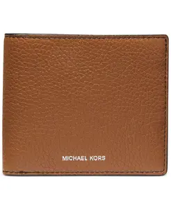 Коллекция мужских кошельков Bi-fold и L-Fold Michael Kors, коричневый
