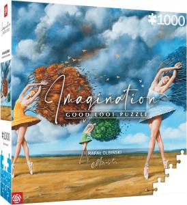 Пазл, Good Loot, Imagination, Рафал Олбиньский Форма Зеленого Цвета, 1000 шт.