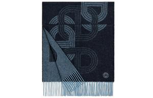 Шерстяной вязаный шарф HERMES для мужчин