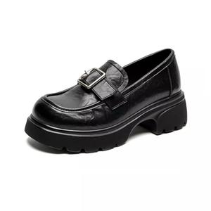 JOSINY Лоферы 5 см женские черные