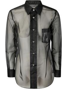 Рубашка на пуговицах Comme Des Garçons, черный