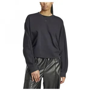 Толстовка adidas Originals Ruched 3 Stripes Loose, серый