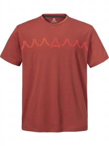 Schöffel Футболка для тренировок 'Elmori' в красном, светло-красном цвете