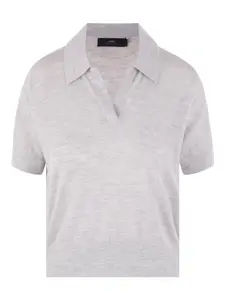 Футболка с короткими рукавами и V-образным вырезом Arch4, серый