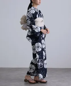 Юката из двух частей для женщин, легко надевается самостоятельно, состоит из отдельных частей, стирается, с поясом оби, подходит для женщин старше 40 лет.