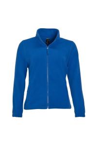 Флисовая куртка North с молнией во всю длину SOL'S, синий