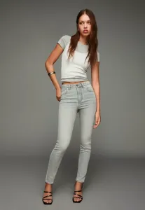 Джинсы schlag bootcut Bershka, Grey