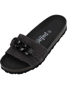 Классические слипоны Palado Mules Gozo, антрацит