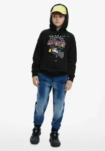 Толстовка с изображением микки мауса в стиле рок Desigual, Multicoloured