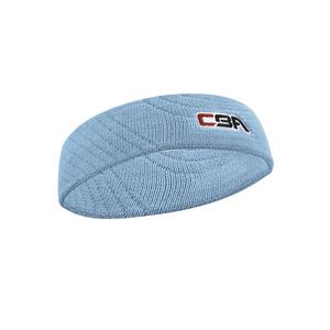 Повязки на голову CBA эластичные влагоотводящие для игр с мячом 100% хлопок унисекс LINING, синий