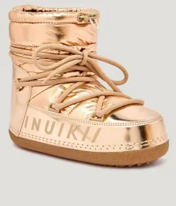 Горные металлические зимние ботинки Inuikii, золотой