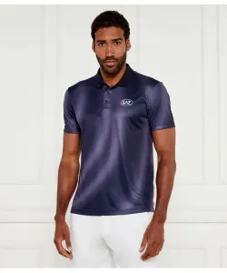 Футболка поло Slim fit Ea7, фиолетовый