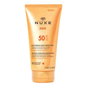 Nuxe Sun Milk Spf50 150 мл Защита от солнца для лица и тела