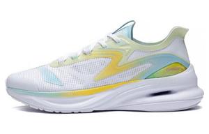 Кроссовки Chongyun для бега мужские с низким верхом белые/зеленые Lining