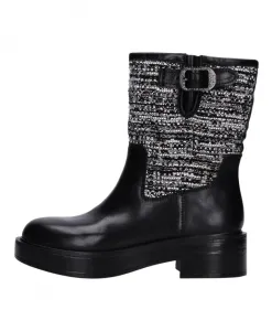 Черные ботинки Emanuelle Vee, черный