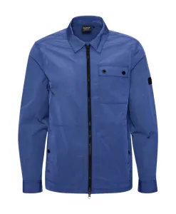 Синяя рубашка-куртка в стиле Северного моря Barbour, синий