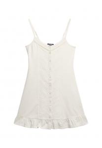 Мини платье Superdry, Wool white