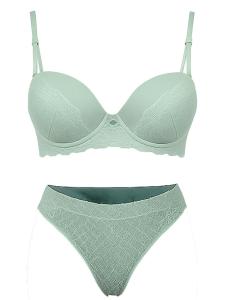 Комплекты нижнего белья с футболками C&City, пастельно-зеленый